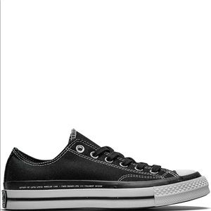 FRAGMENT DESIGN X MONCLER X CHUCK 70 LOW 'BLACK'